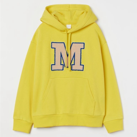 H&M Sweatshirt hoodie with motif size Small - Picture 1 of 6